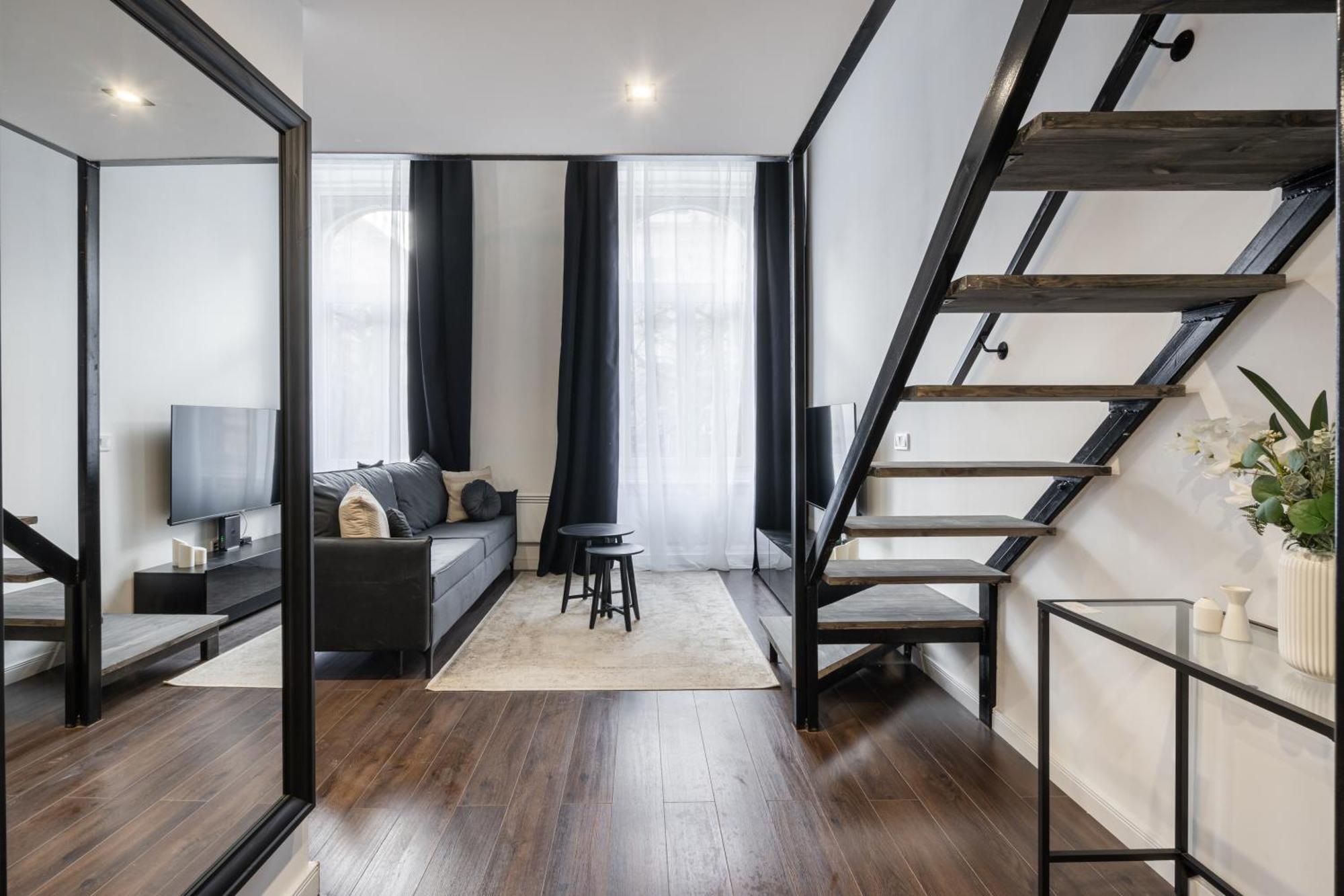 E41 - Trendy Boutique Apartments - Prime Spot By Bqa Budapest Rum bild