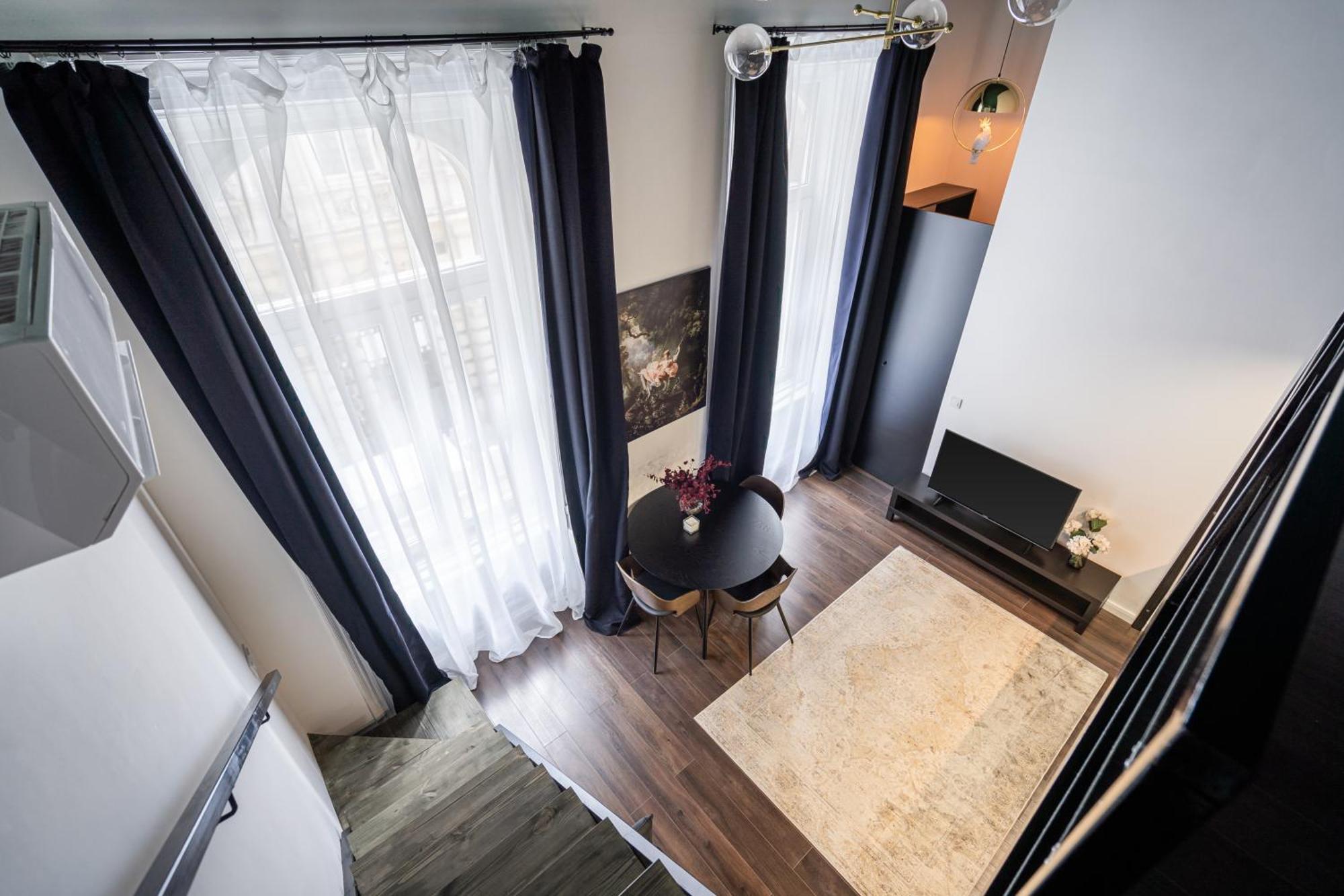 E41 - Trendy Boutique Apartments - Prime Spot By Bqa Budapest Rum bild