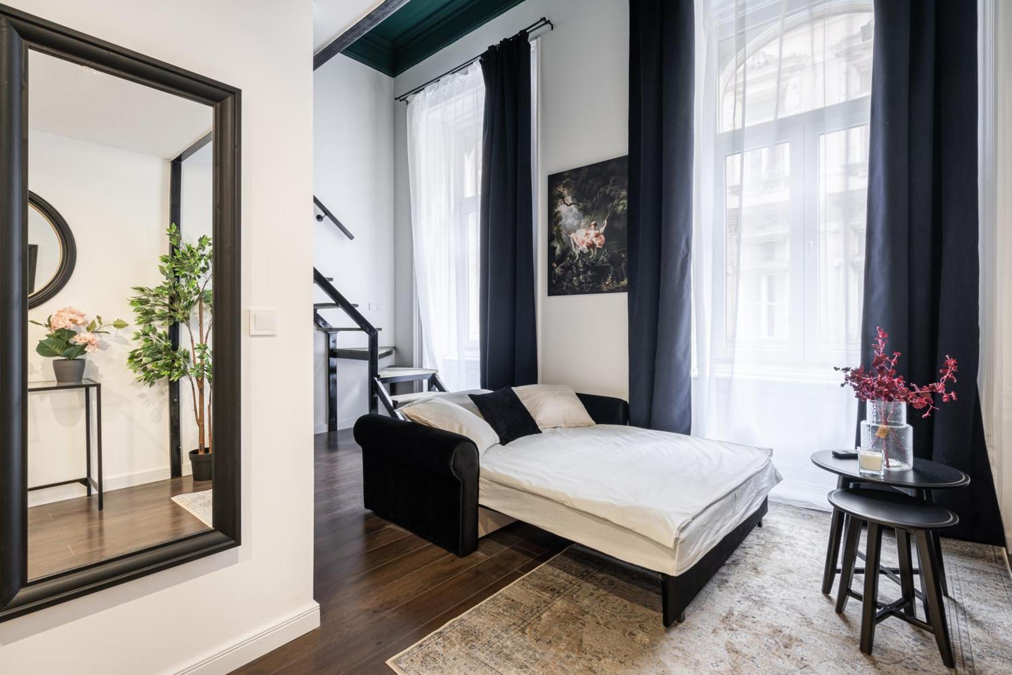 E41 - Trendy Boutique Apartments - Prime Spot By Bqa Budapest Rum bild